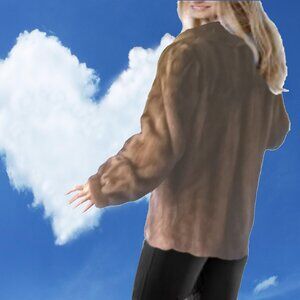 Pappas Genuine  Mink Fur Coat